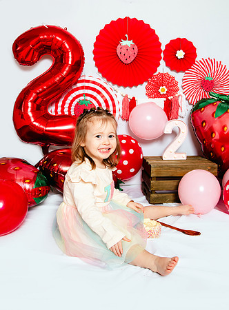 Isla's 2nd BDAY cake smash! (43)