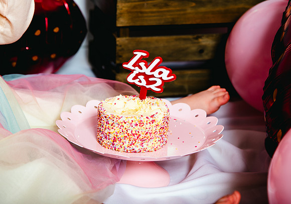 Isla's 2nd BDAY cake smash! (6)